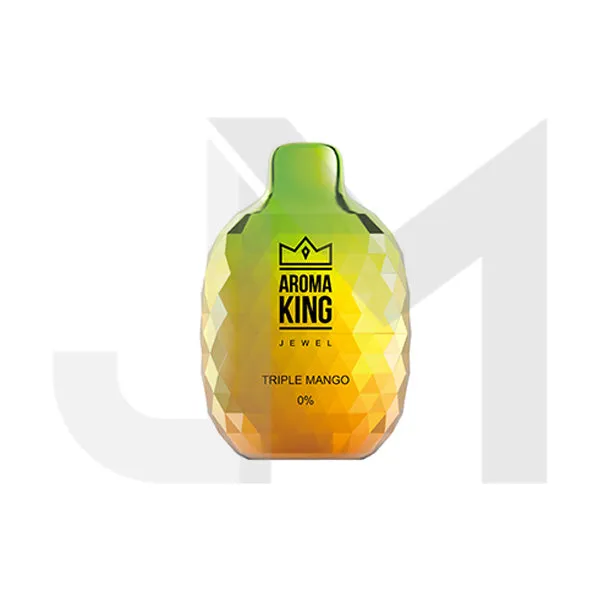 0mg Aroma King Jewel Disposable Vape Device 8000 Puffs