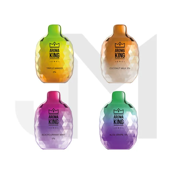 0mg Aroma King Jewel Disposable Vape Device 8000 Puffs