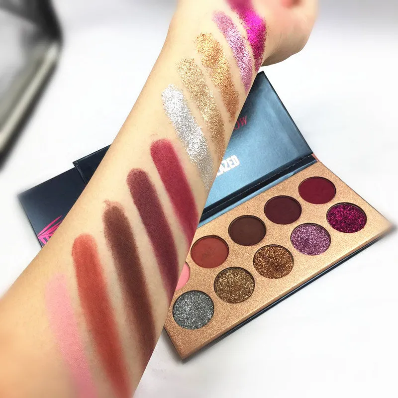 10 Color  Diamond Rainbow  Eyeshadow
