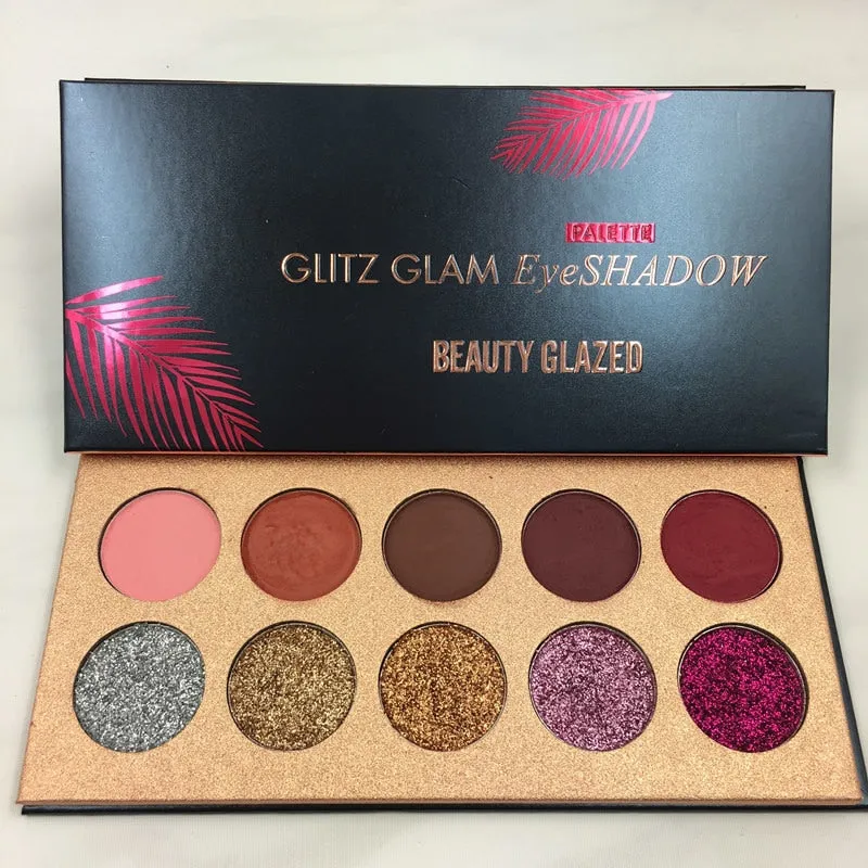10 Color  Diamond Rainbow  Eyeshadow