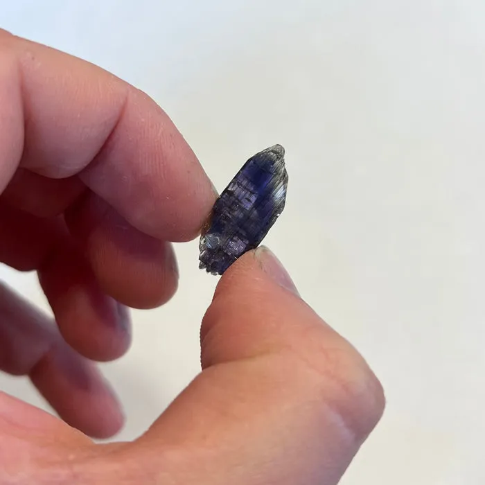 10.99ct Dark Natural Color Tanzanite Crystal