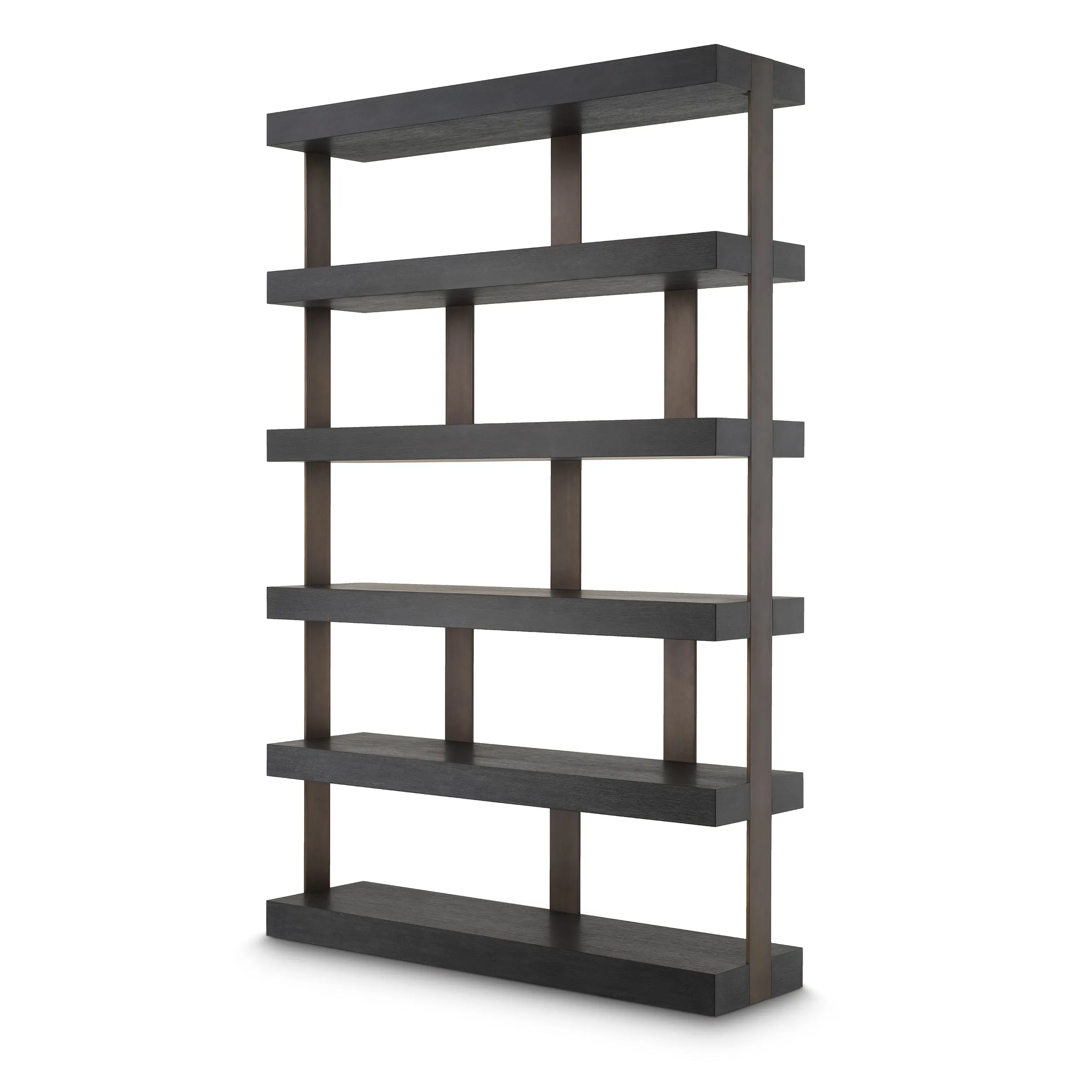 115051 - Cabinet Dalmar charcoal grey oak veneer