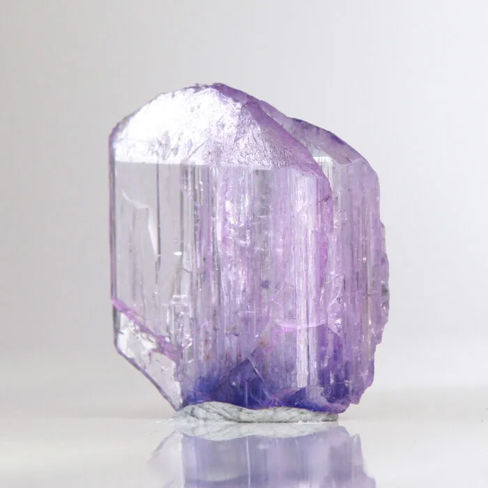 11.56ct Fancy Pinkish Violet Tanzanite Crystal
