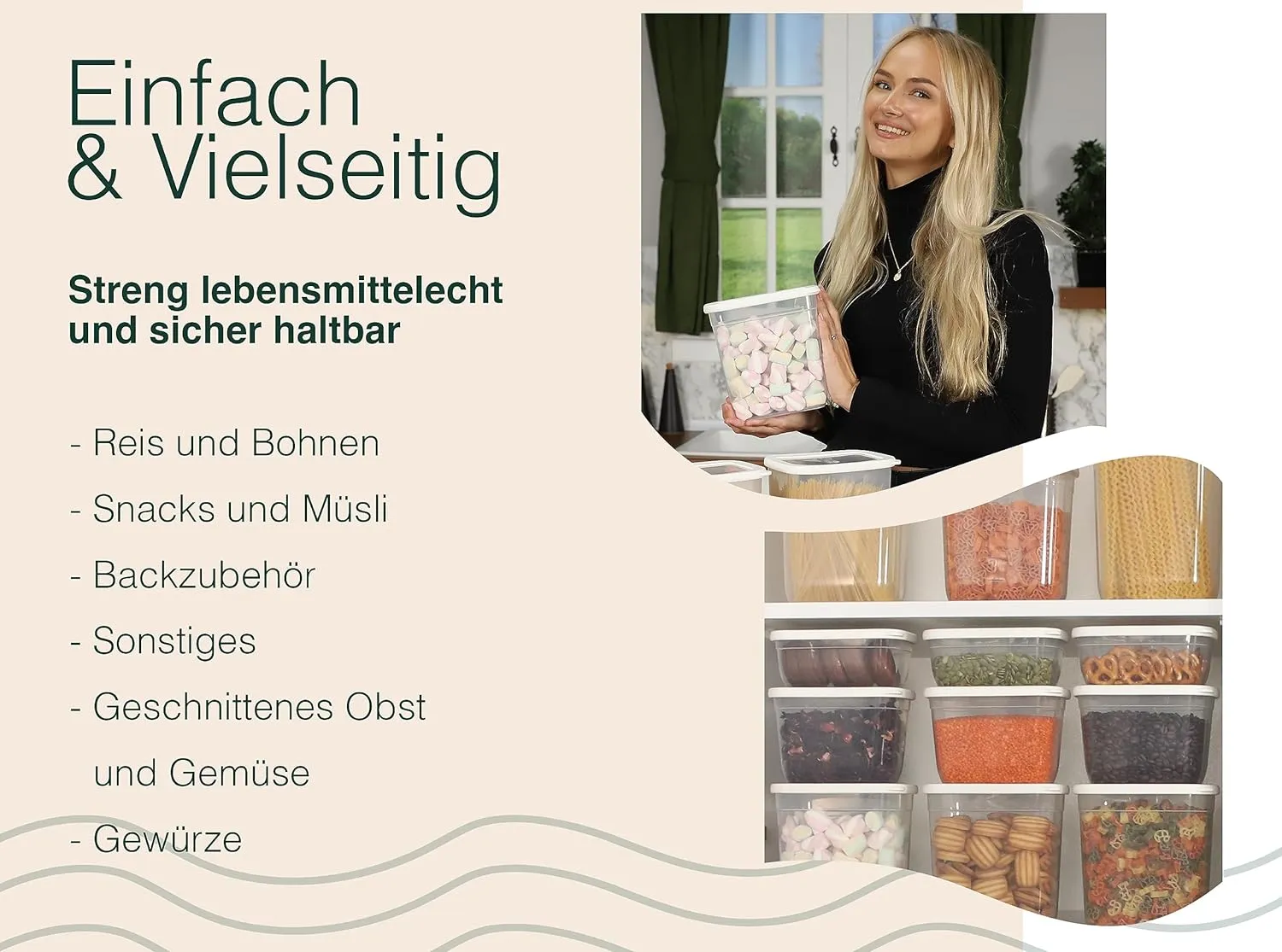 12x750 - Vorratsdosen mit Deckel