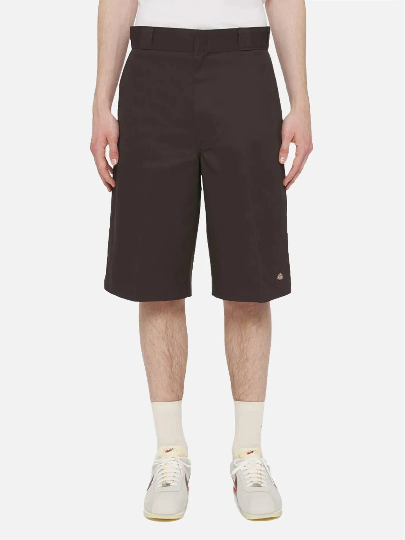 13 Inch Multi Pocket Shorts "Dark Brown"