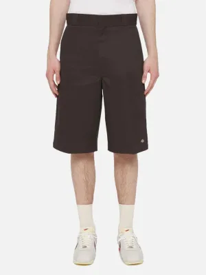 13 Inch Multi Pocket Shorts "Dark Brown"