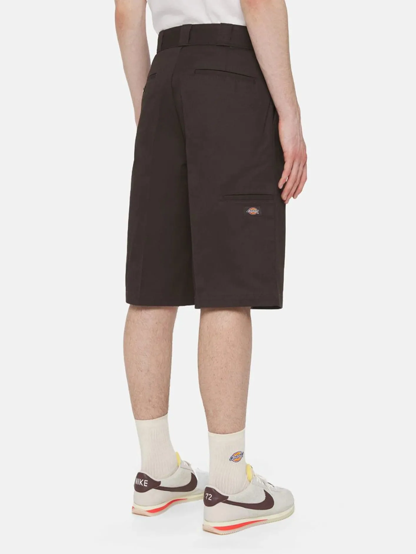 13 Inch Multi Pocket Shorts "Dark Brown"