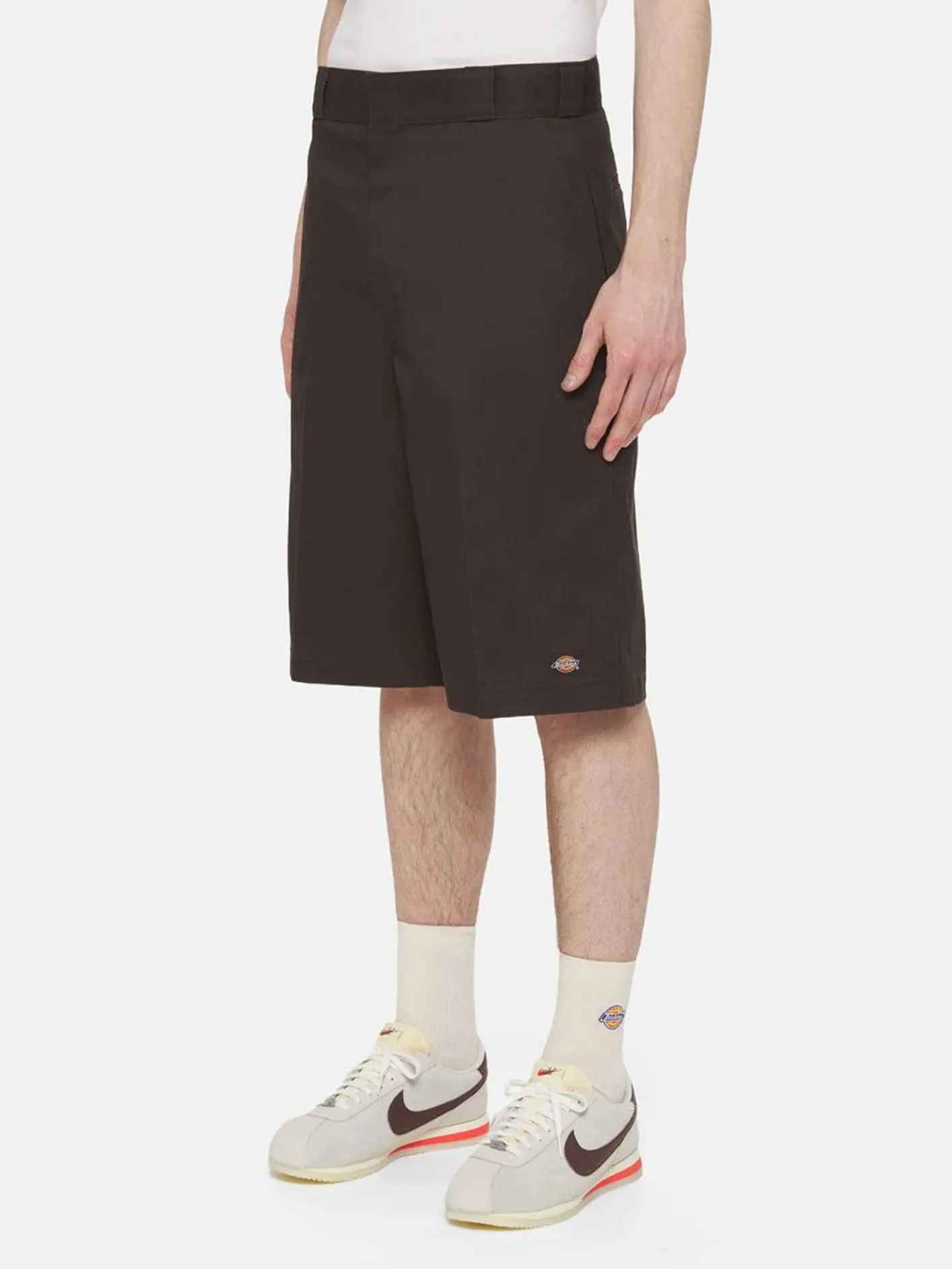 13 Inch Multi Pocket Shorts "Dark Brown"