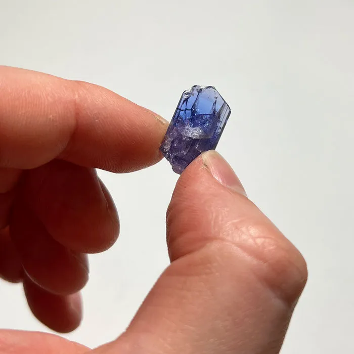 13.76ct Violet Blue Tanzanite Crystal