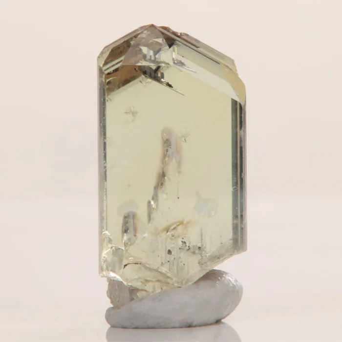 14.92ct Light Yellow & Purple Gem Tanzanite Crystal