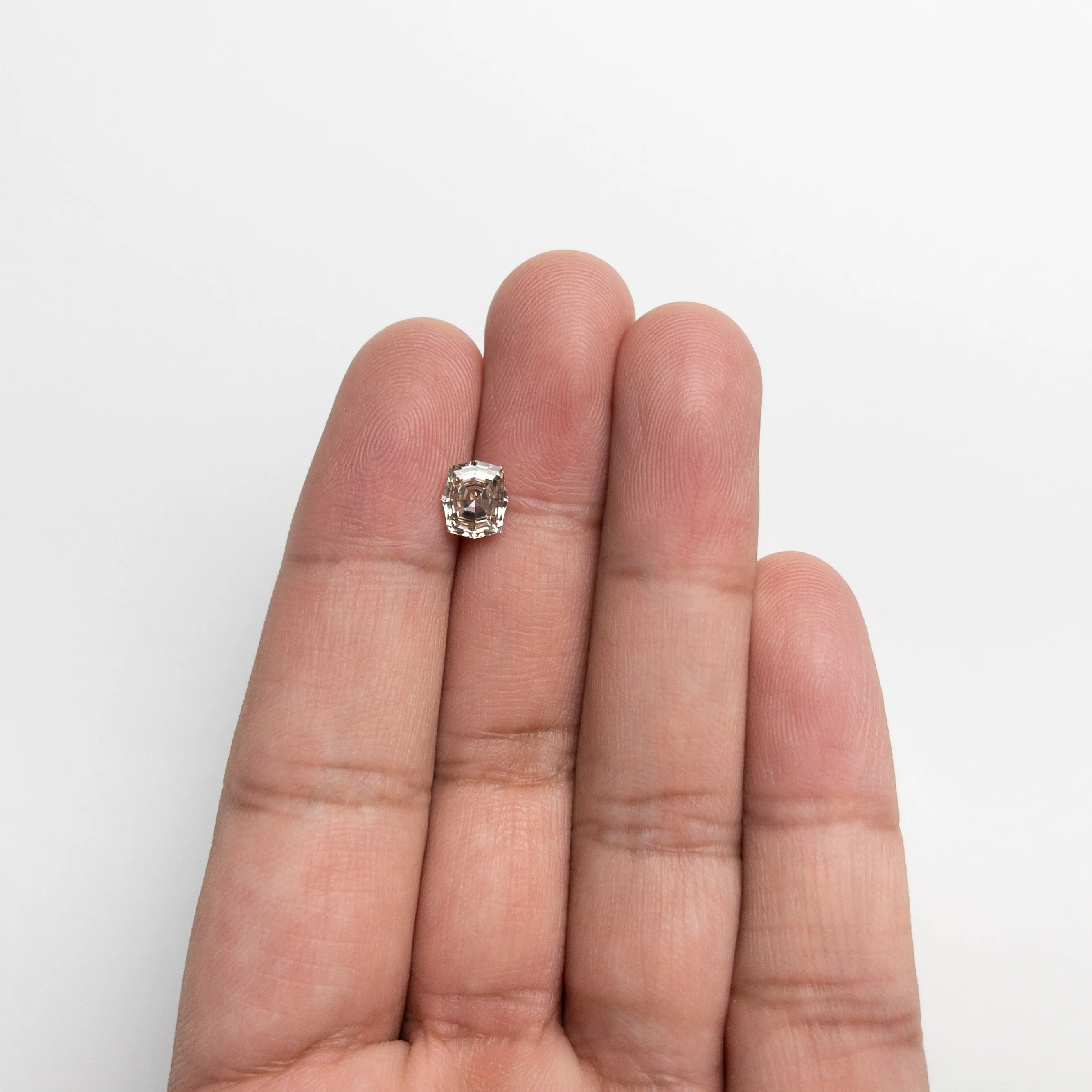 1.57ct 7.34x6.26x4.11mm VS2  C2 Geometric Cushion Step Cut 21848-01 🇨🇦