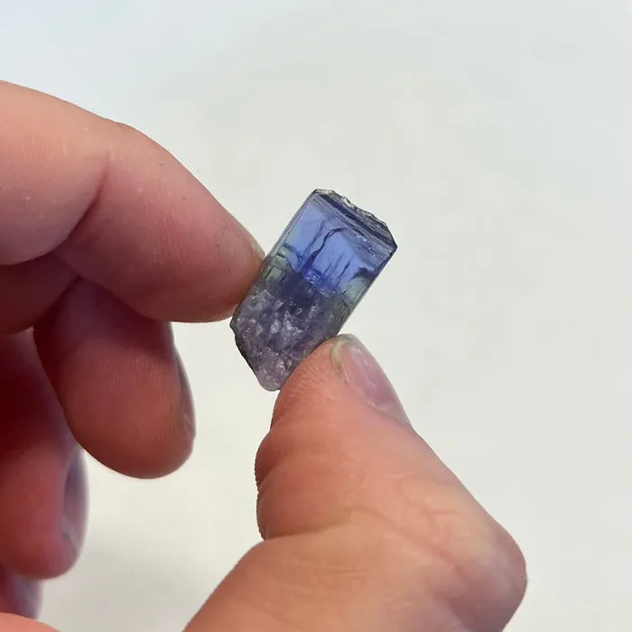 17.15ct Pretty Blue Green Tanzanite Crystal