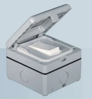 1G 2WAY WEATHERPROOF SWITCH