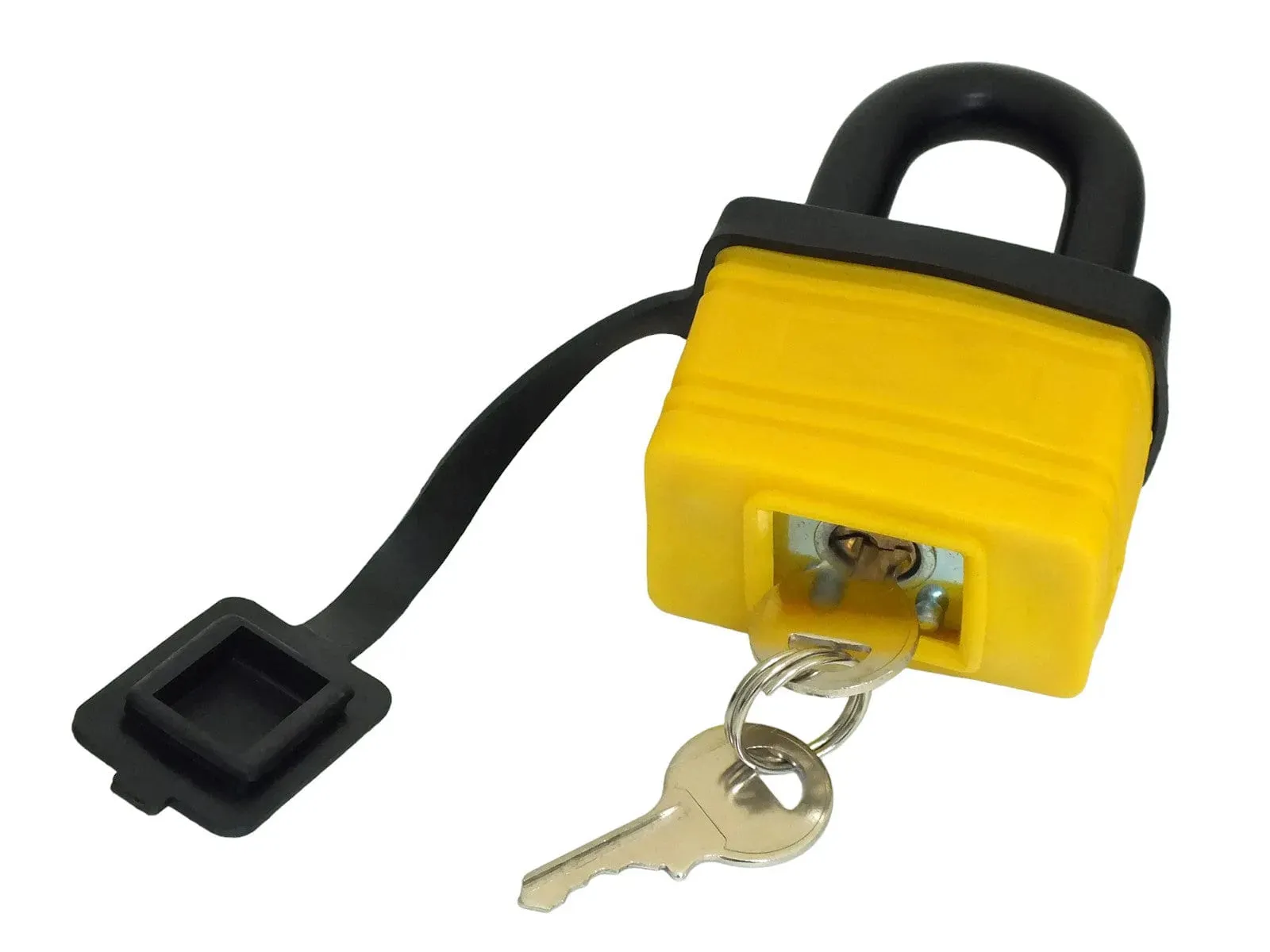 1m Motorcycle Chain & 50mm Laminated Steel PadlockHigh Security