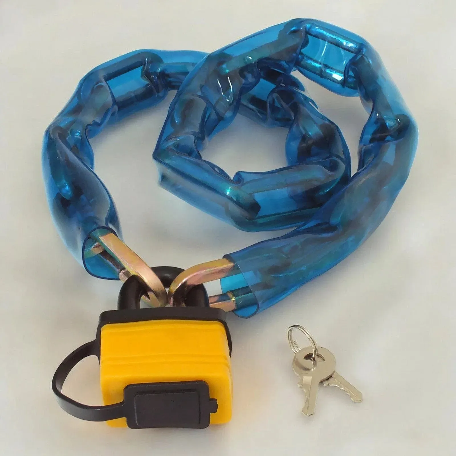 1m Motorcycle Chain & 50mm Laminated Steel PadlockHigh Security