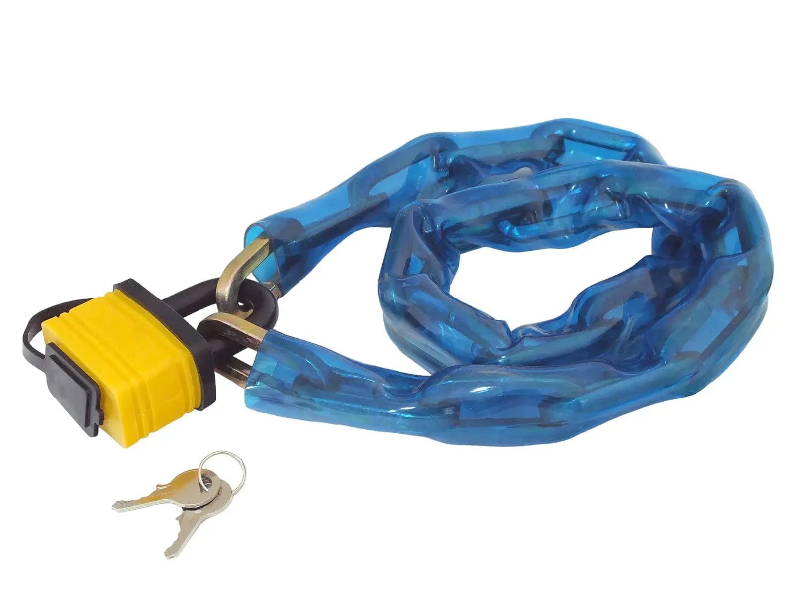 1m Motorcycle Chain & 50mm Laminated Steel PadlockHigh Security