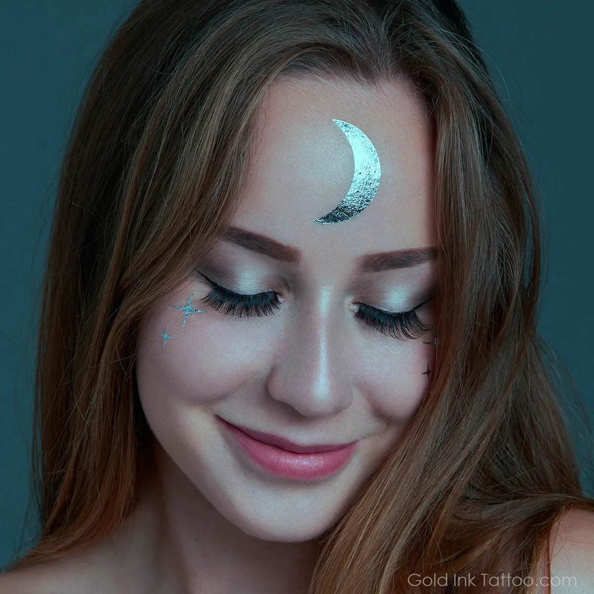 2 PACK Crescent Glow-in-dark