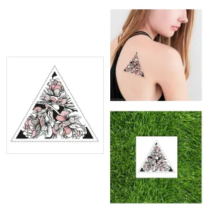 2 PACK Geometric Peony Flower