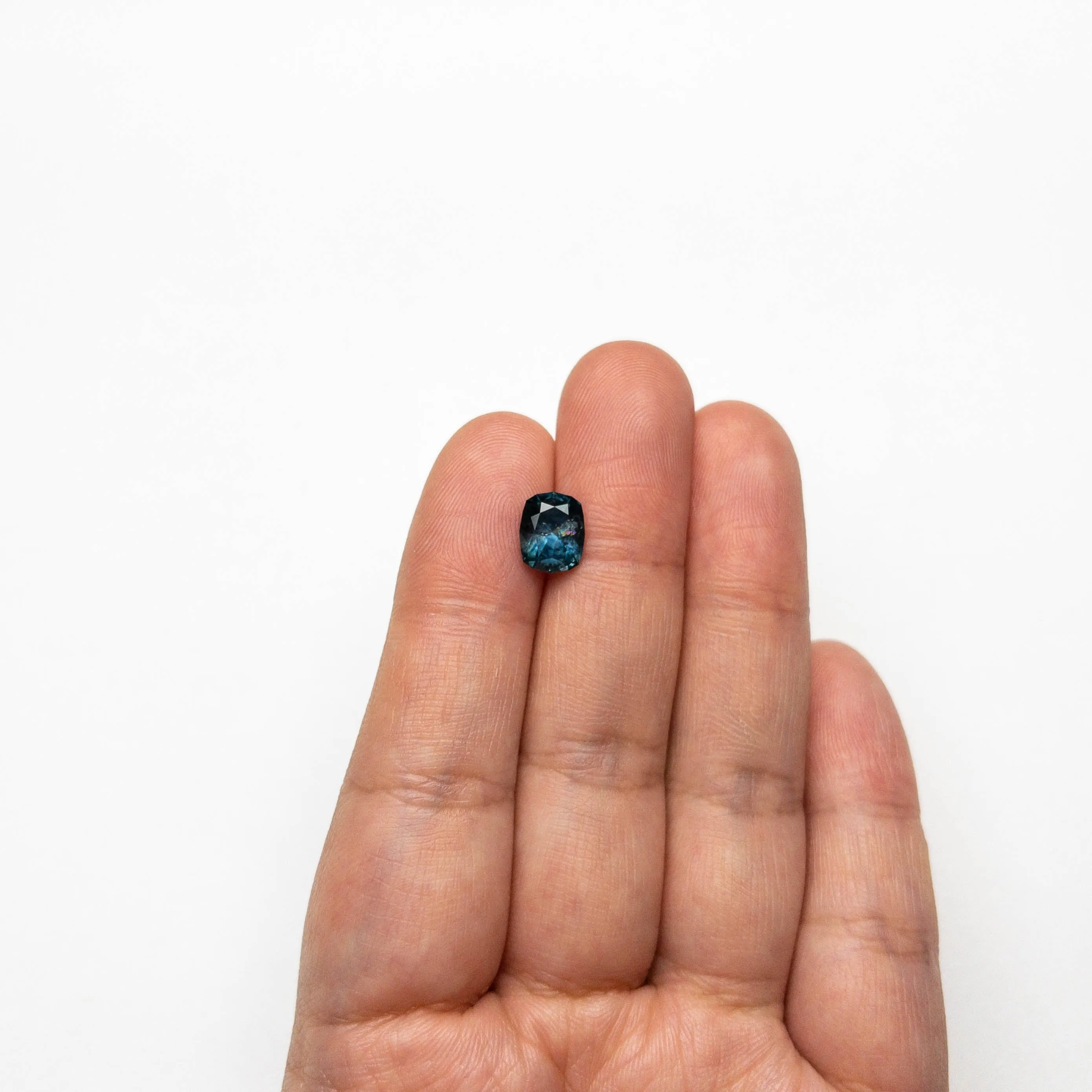 2.10ct 8.57x6.93x4.76mm Geometric Cushion Brilliant Sapphire 23075-01