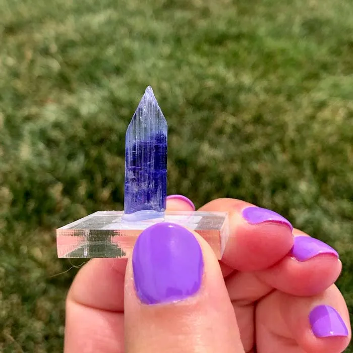 21.15ct Bi-Color Tanzanite Crystal