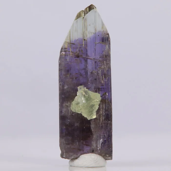 23.59ct Special Rare Tanzanite & Prehnite Crystal Specimen