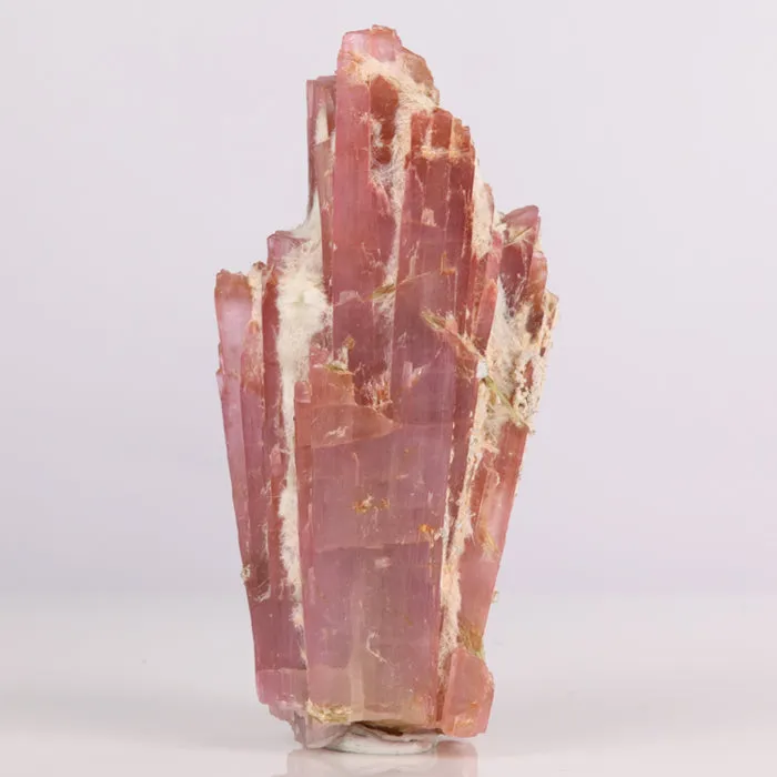 257ct Pink Tanzanite Crystal & Tremolite Mineral Specimen
