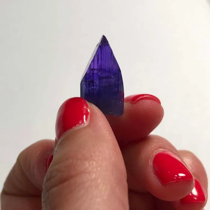 27.15ct Fine Violet & Blue Tanzanite Crystal