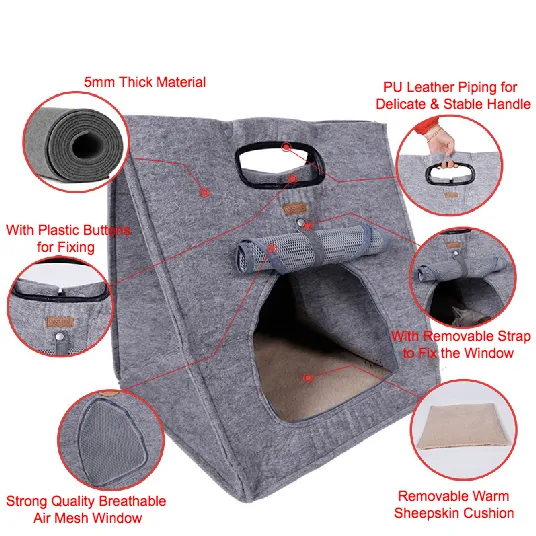 3 In 1 Functional Cat Bed