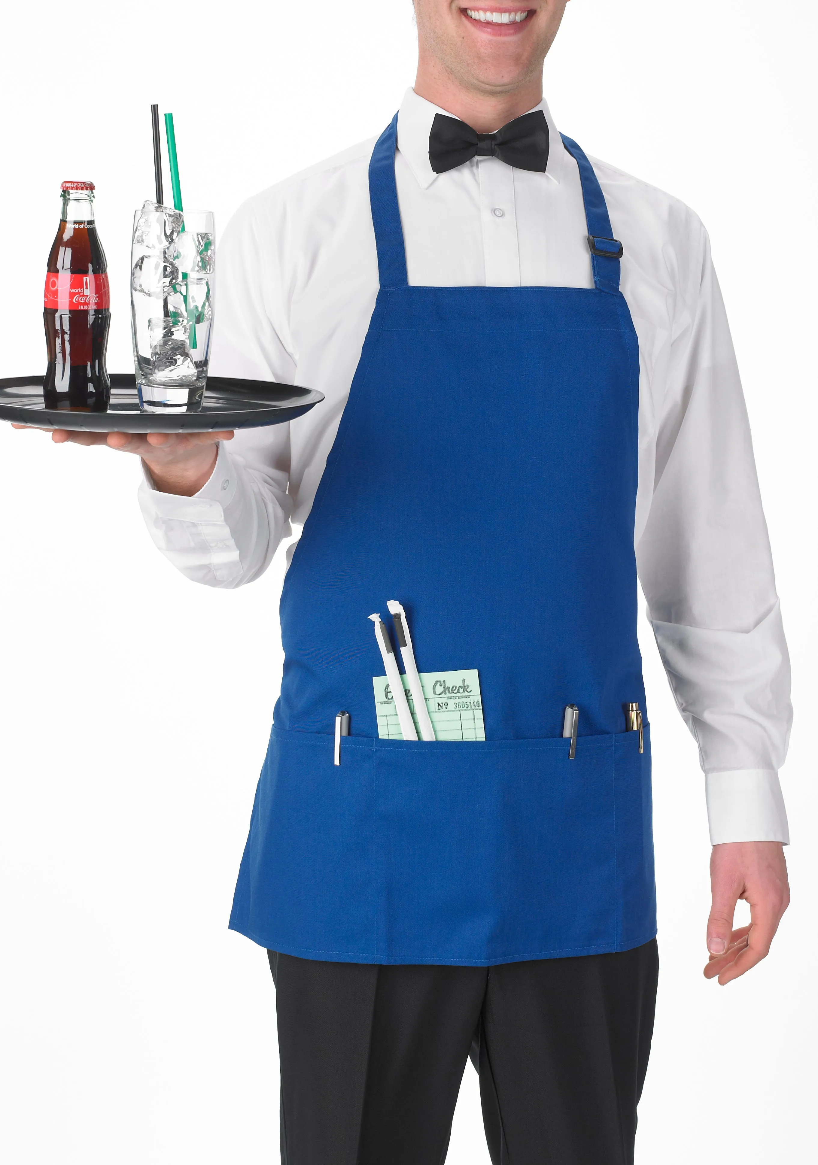 3-Pocket Bib Apron