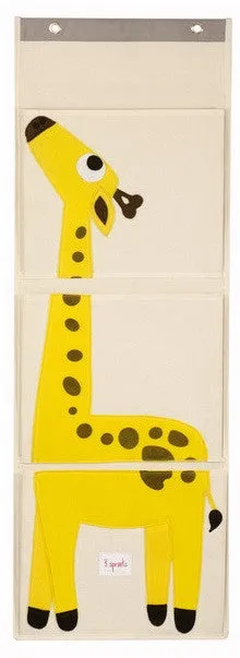 3 Sprouts Wall Organizer - Giraffe