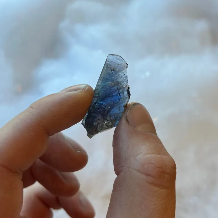 34.85ct Tall Unheated Tanzanite Crystal