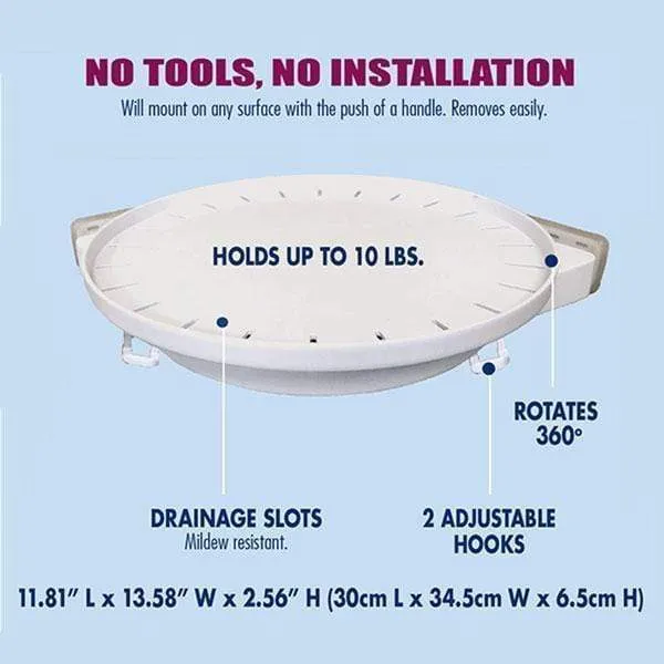 360° Rotating Triangle Shelf(🎉Buy Two Save More)