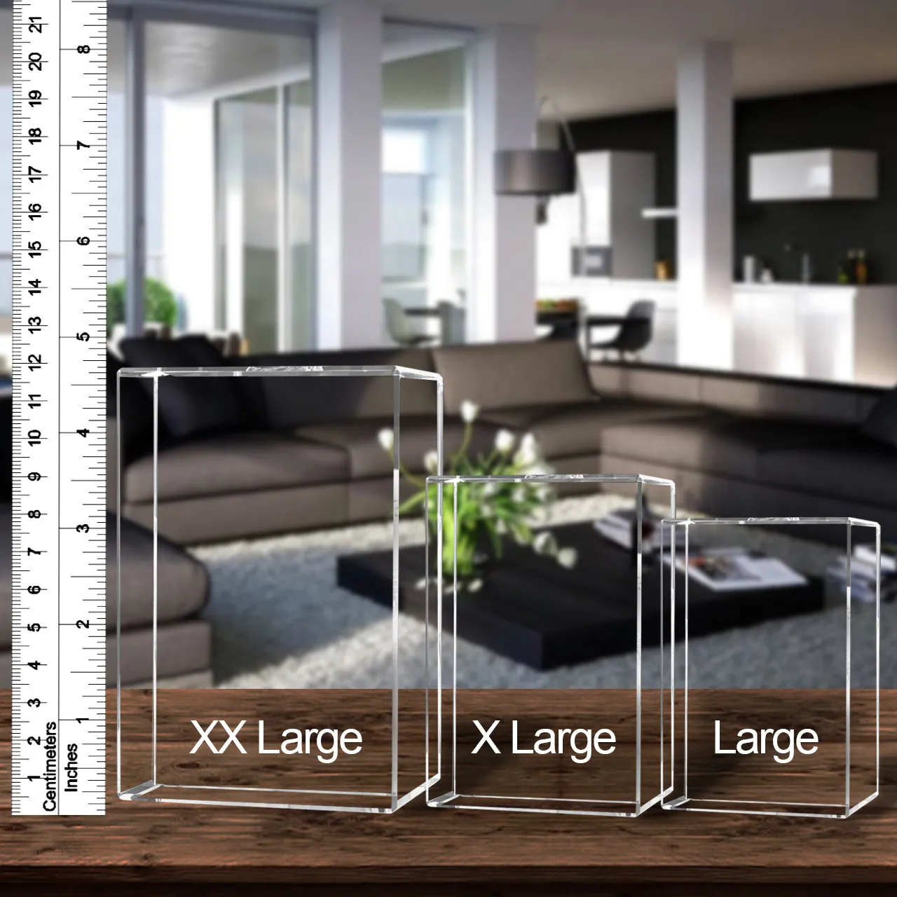 3D Crystal Laser Engraved XXLarge Tower, Laser Engraved with Your Photo, Personalized Photo Gift, 3D Laser Engraved Etched Crystal - 1 Person