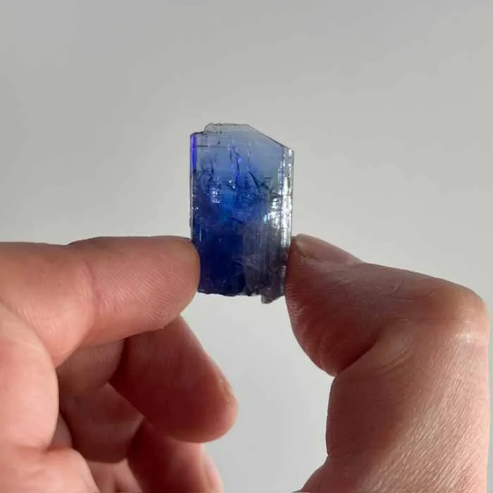 43.50ct Blue Tanzanite Crystal
