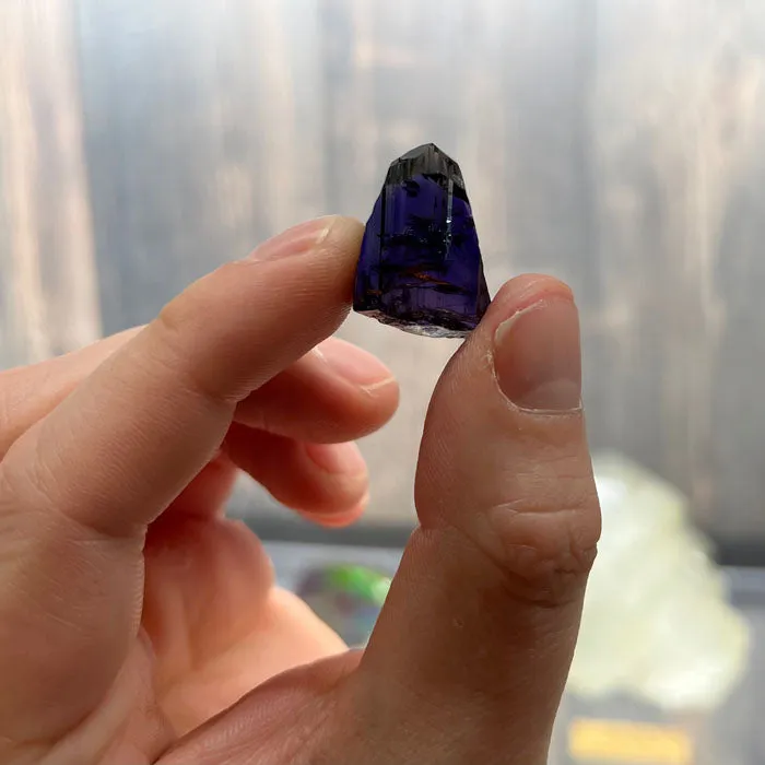 48.95ct Amazing Top Color Natural Unheated Tanzanite Crystal