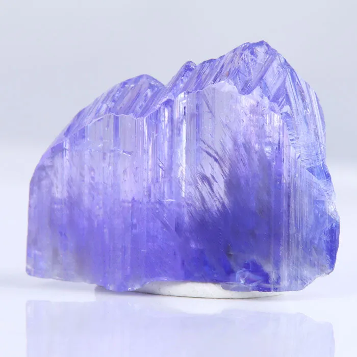 50.31ct Lavender Tanzanite Crystal with Wispy Inclusion