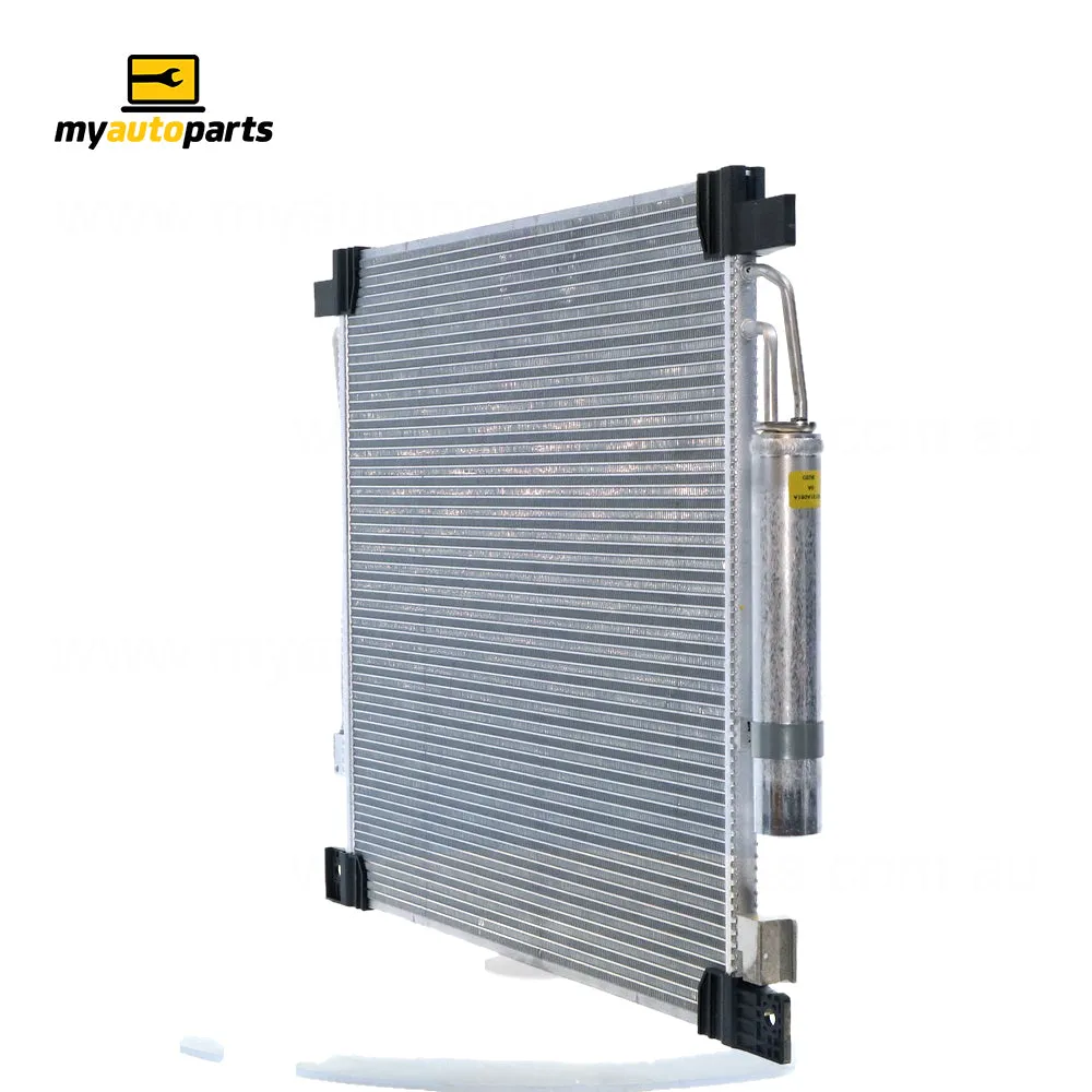 530 x 480 x 17 mm 5.19 mm Fin With Drier A/C Condenser Aftermarket suits Mitsubishi