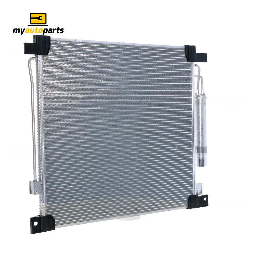 530 x 480 x 17 mm 5.19 mm Fin With Drier A/C Condenser Aftermarket suits Mitsubishi