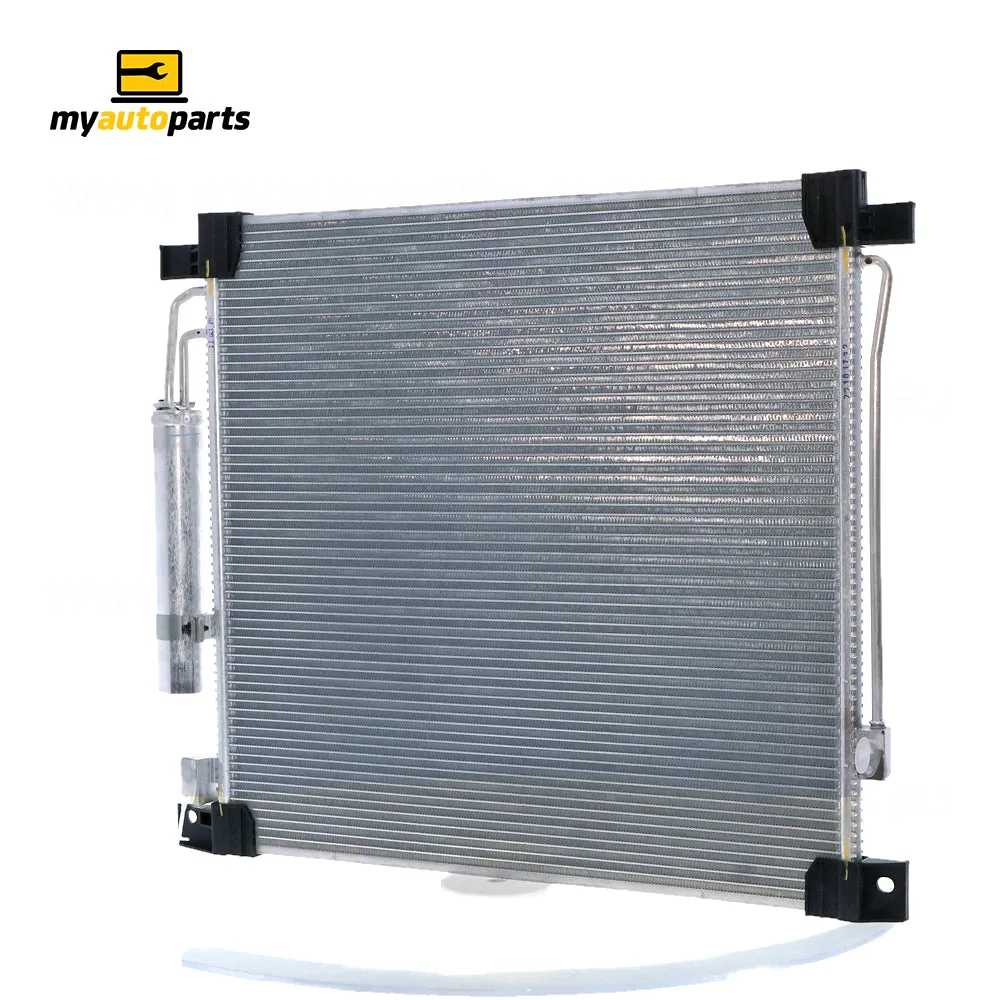 530 x 480 x 17 mm 5.19 mm Fin With Drier A/C Condenser Aftermarket suits Mitsubishi
