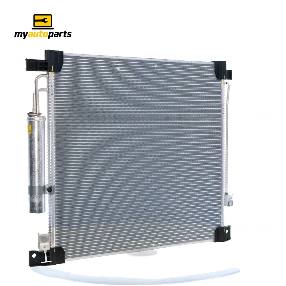 530 x 480 x 17 mm 5.19 mm Fin With Drier A/C Condenser Aftermarket suits Mitsubishi