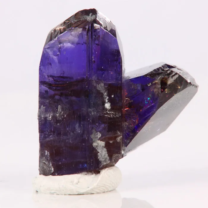 53.30ct Deep Natural Color Duel Tanzanite Crystals