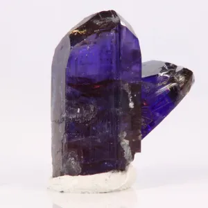53.30ct Deep Natural Color Duel Tanzanite Crystals