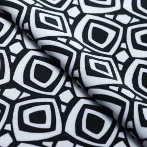 60's Geo / Printed Poly Spandex