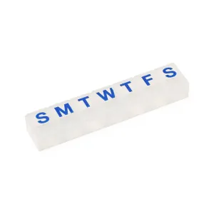 7-Day Classic Pill Organizer (case of 6)