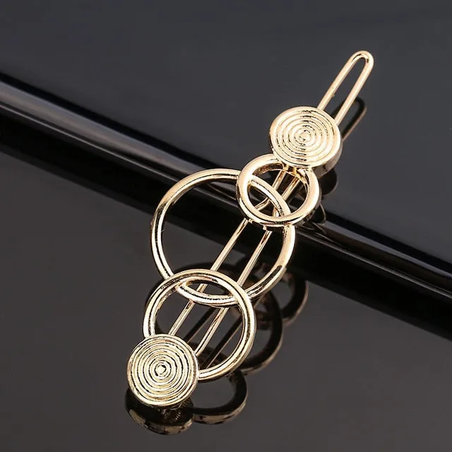 7pcs Geometric Hairpin