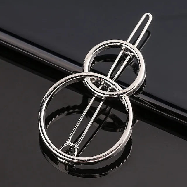 7pcs Geometric Hairpin