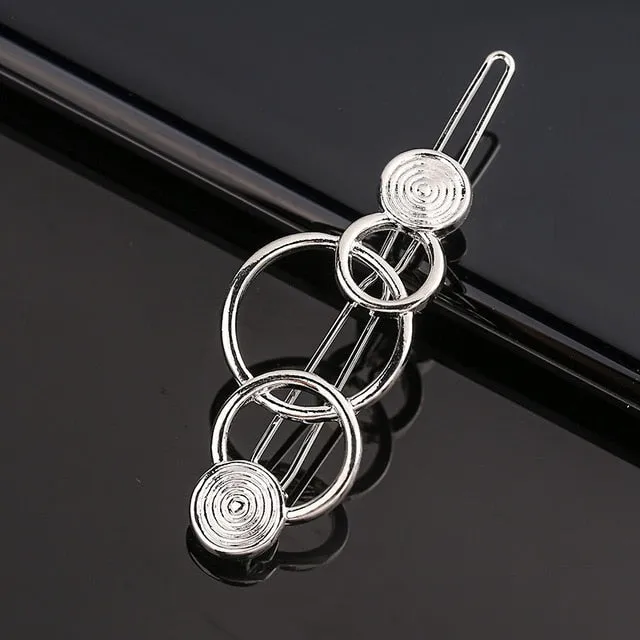 7pcs Geometric Hairpin