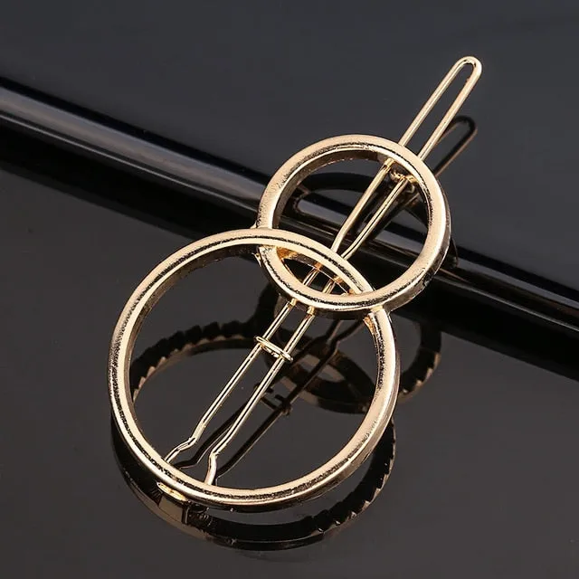 7pcs Geometric Hairpin