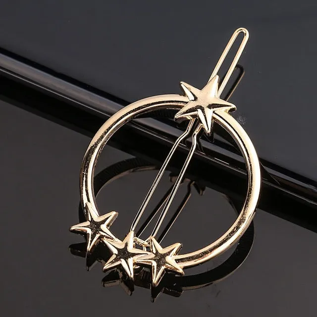 7pcs Geometric Hairpin