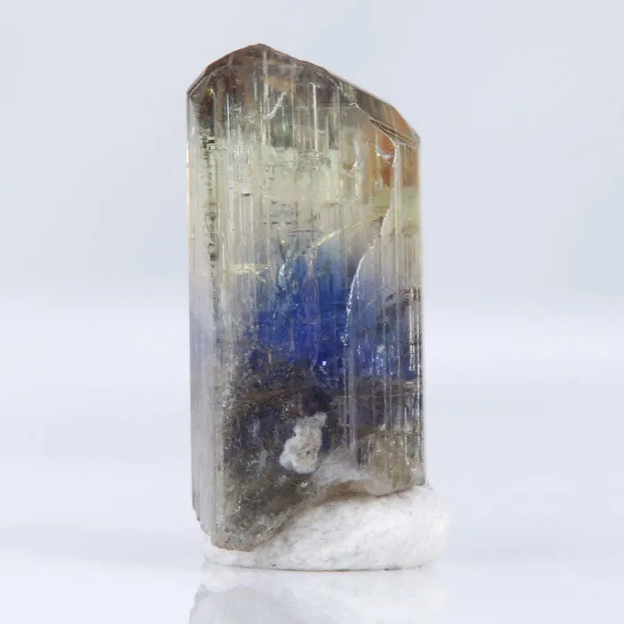 9.97ct BiColor Unheated Tanzanite Crystal